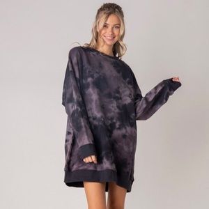 Tie Dye Boyfriend Sweatshirt